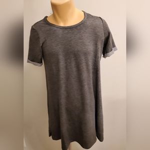 NWOT PinkLine Tunic Top-Dark Gray